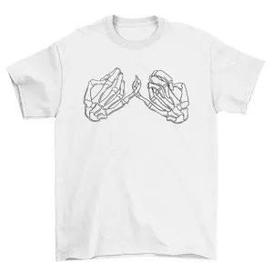 Pinky Promise Skeleton Tee