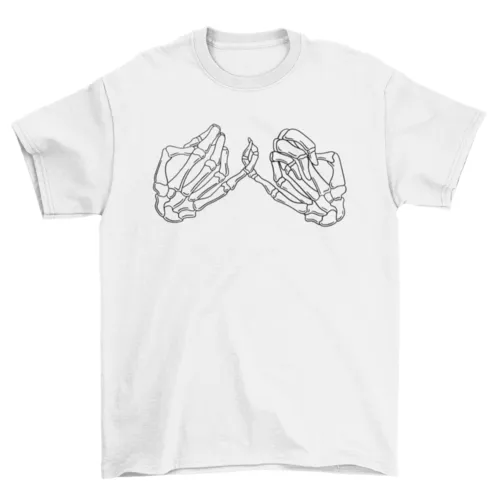 Pinky Promise Skeleton Tee