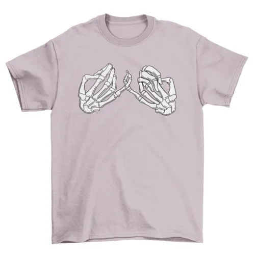 Pinky Promise Skeleton Tee