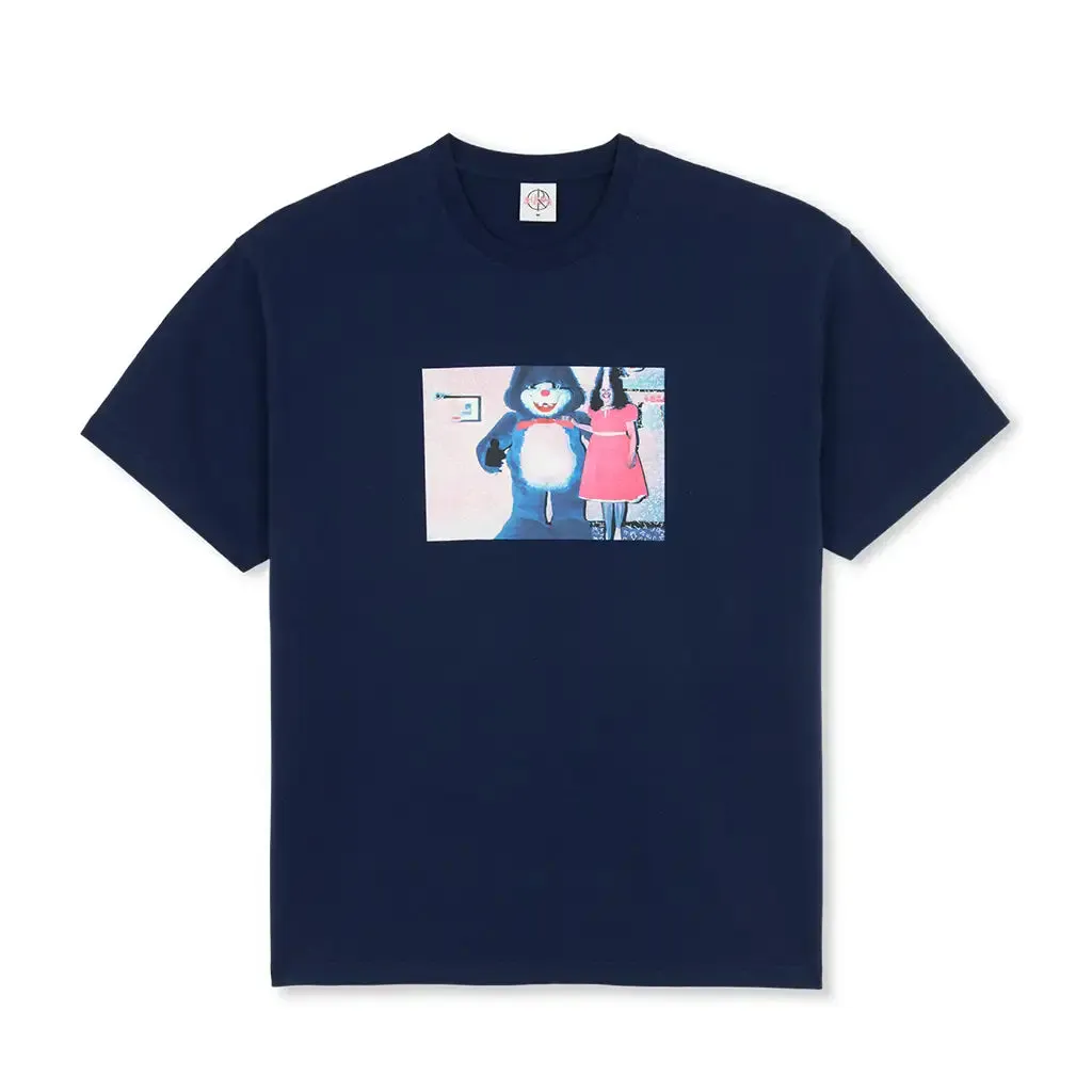 Polar Pink Dress T-Shirt Dark Blue