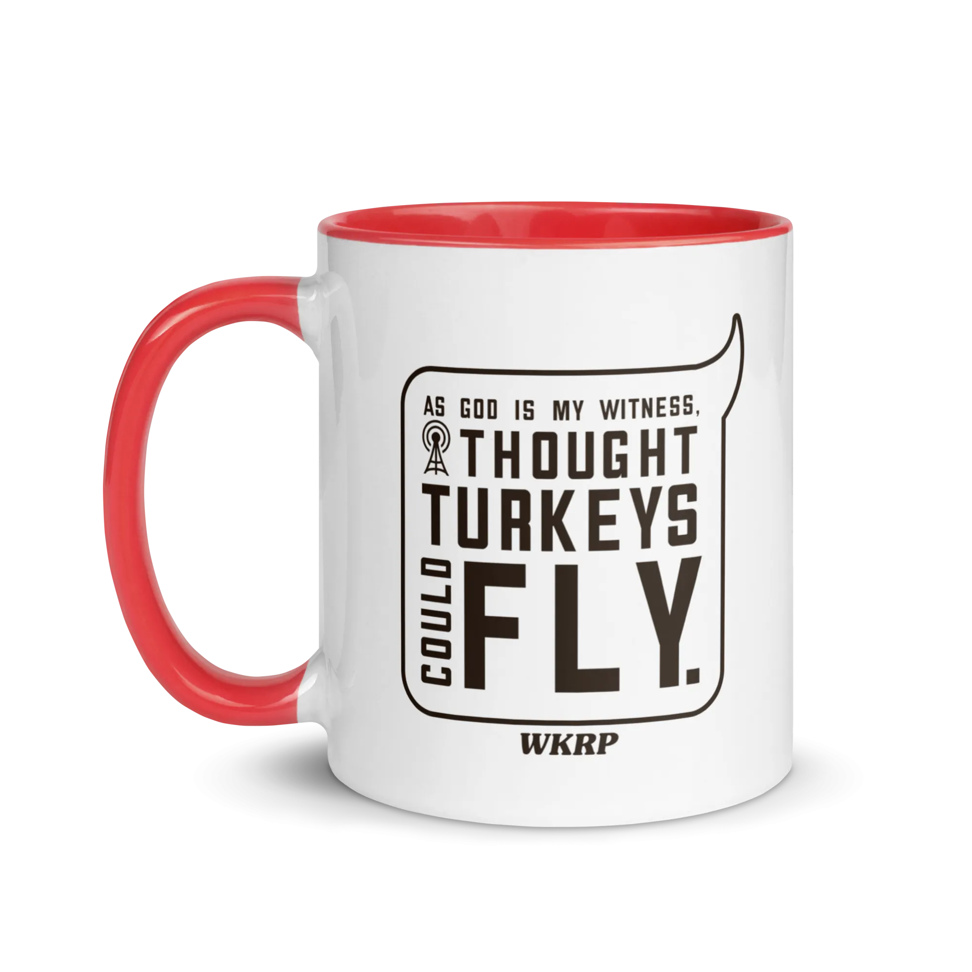 "I Thought Turkeys Could Fly" Mug