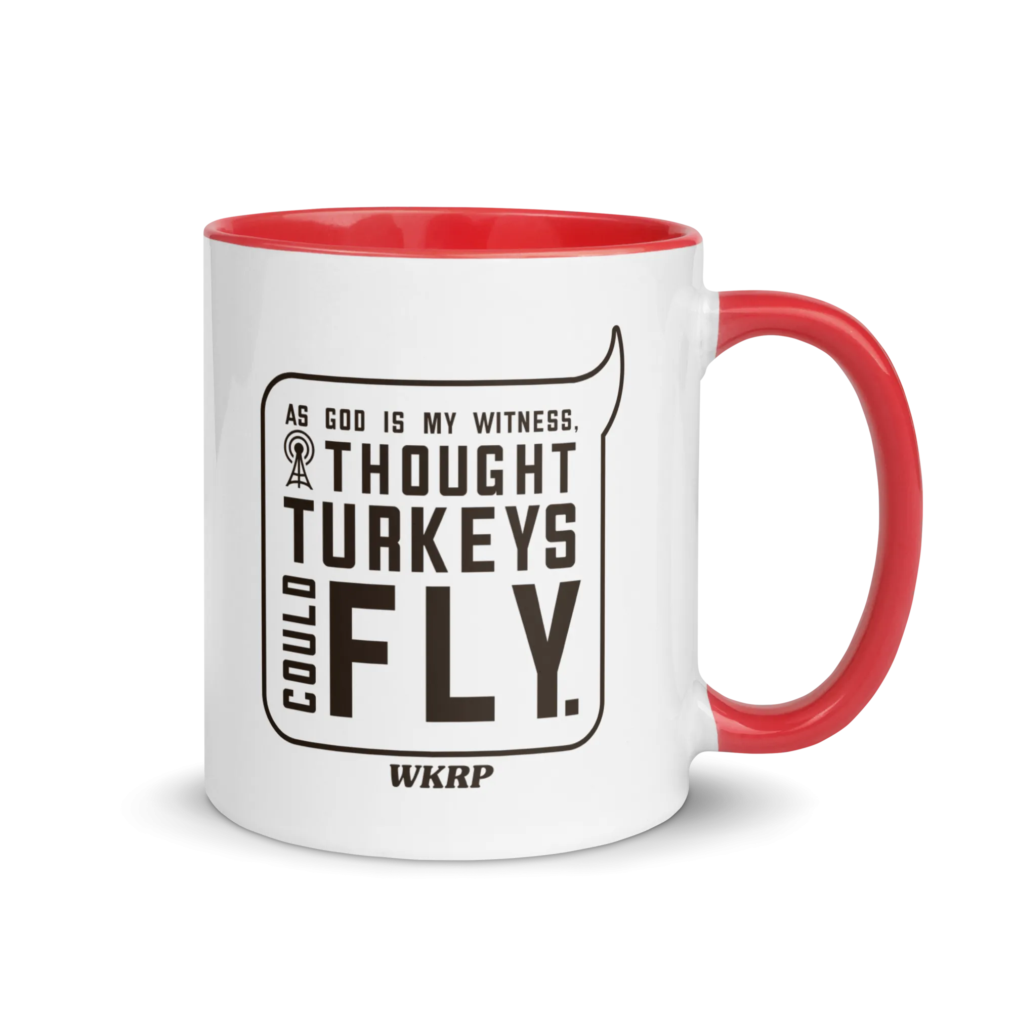 "I Thought Turkeys Could Fly" Mug