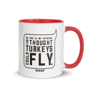 "I Thought Turkeys Could Fly" Mug