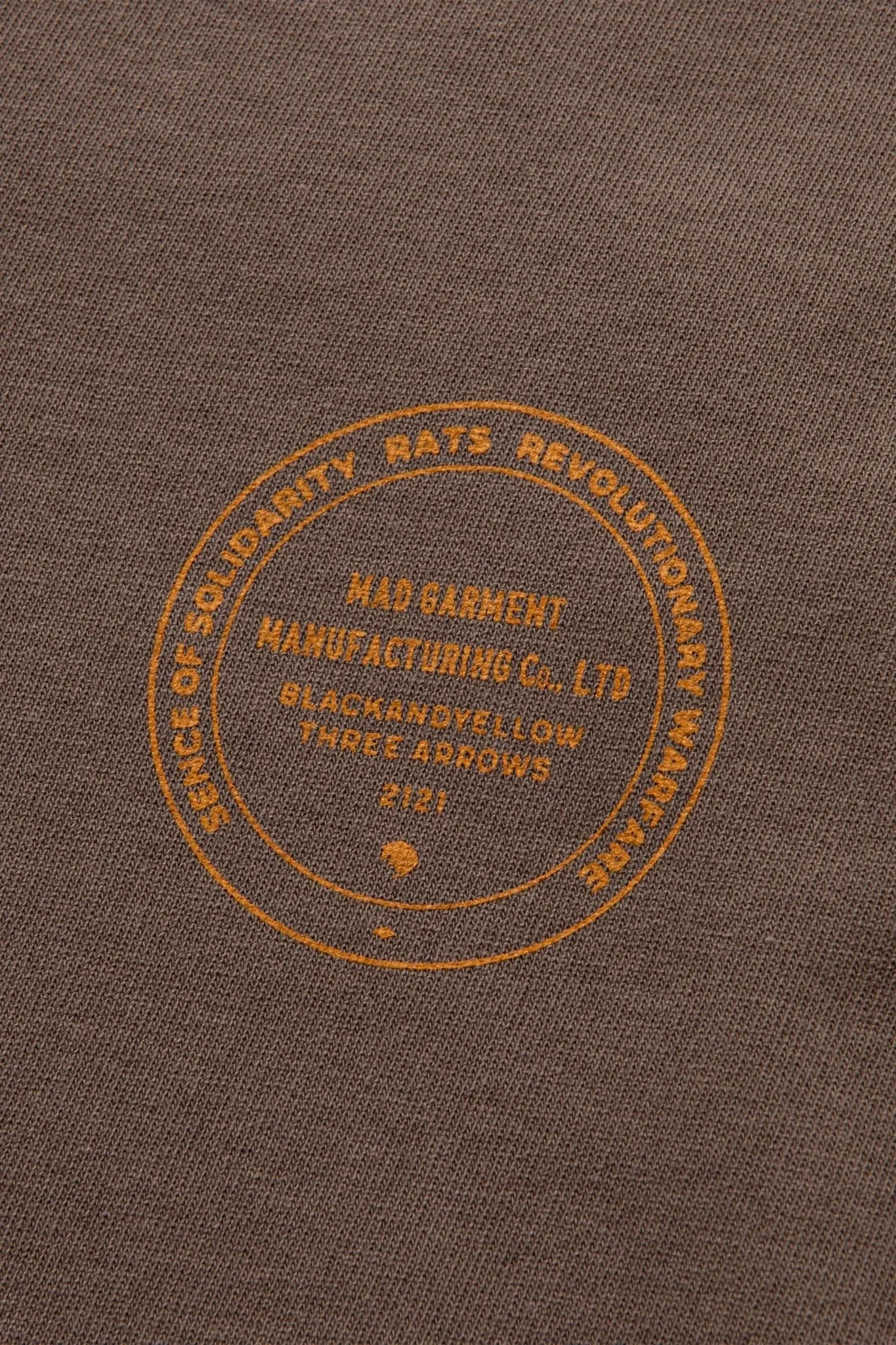 Rats Ash Long Sleeve T-shirt - Ash Brown