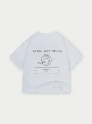 SARTORIAL SPORT T-SHIRT - GREY MARL