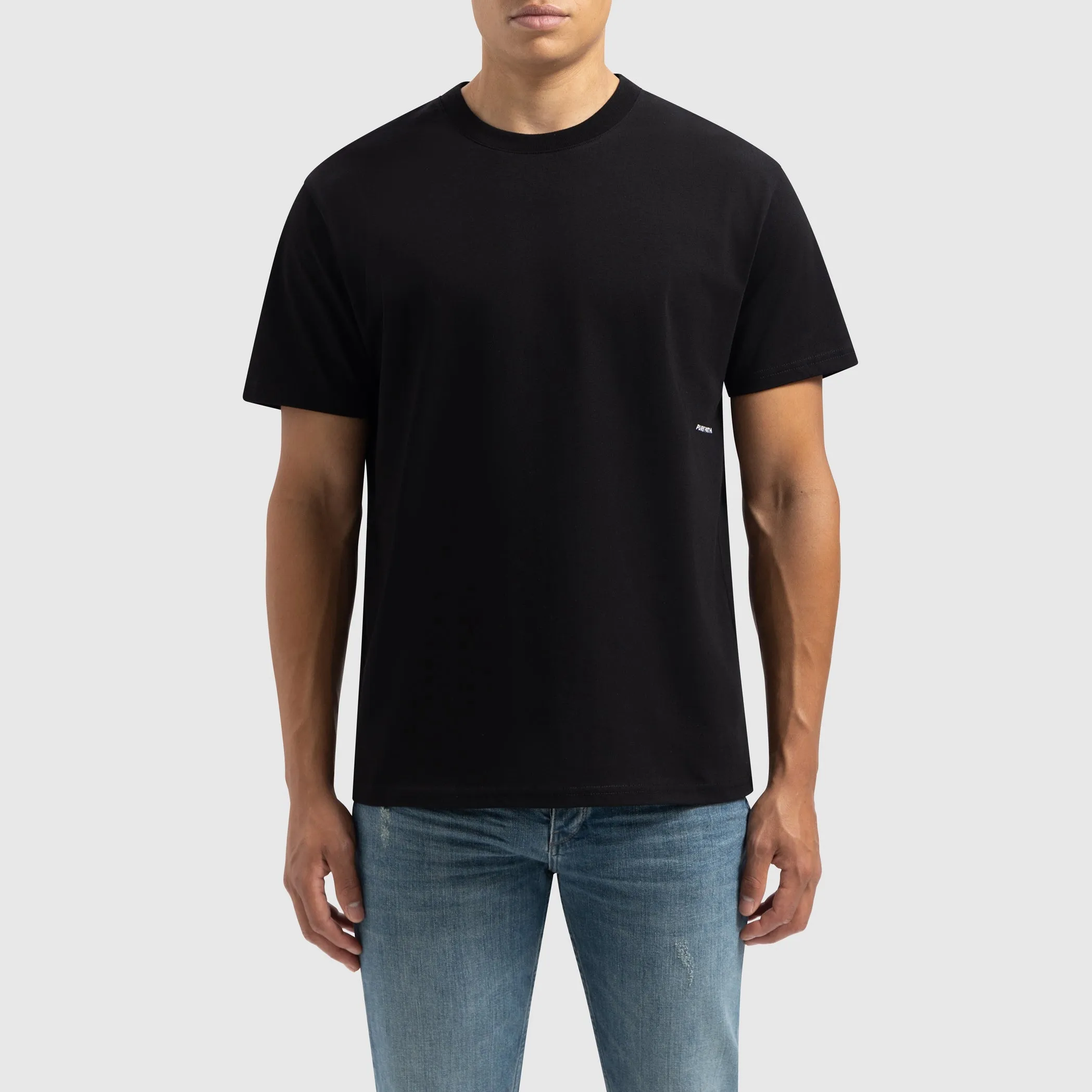 Sideline Wordmark T-shirt | Black