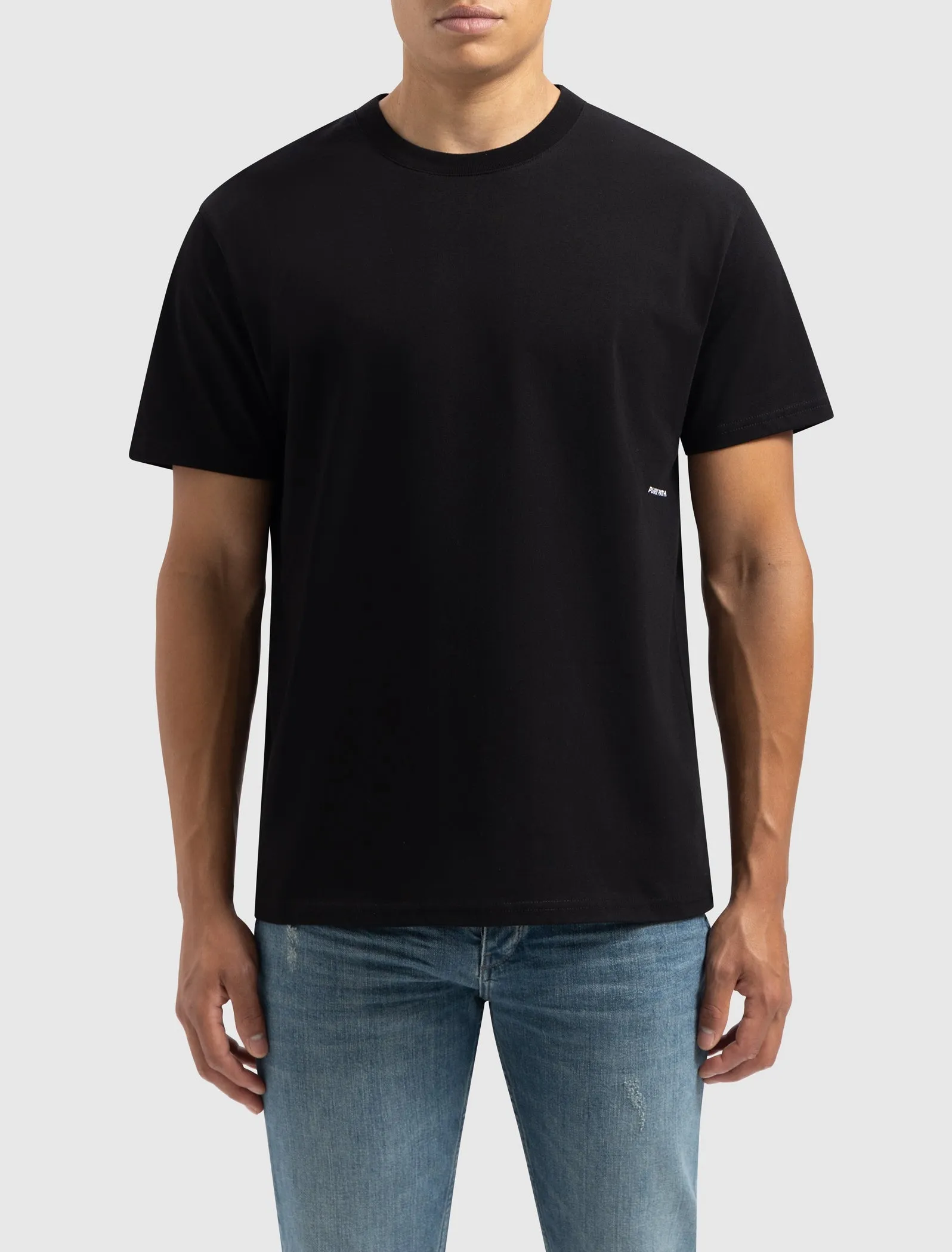 Sideline Wordmark T-shirt | Black