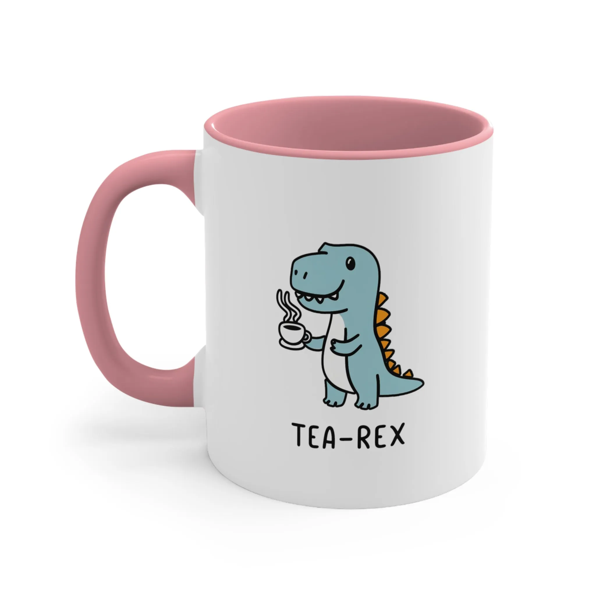 Tea-Rex Coffee Mug, 11oz Cute Mug Dinosaur Lover Funny Pun Chil Children Kids Cup Christmas Birthday Valentine's Gift