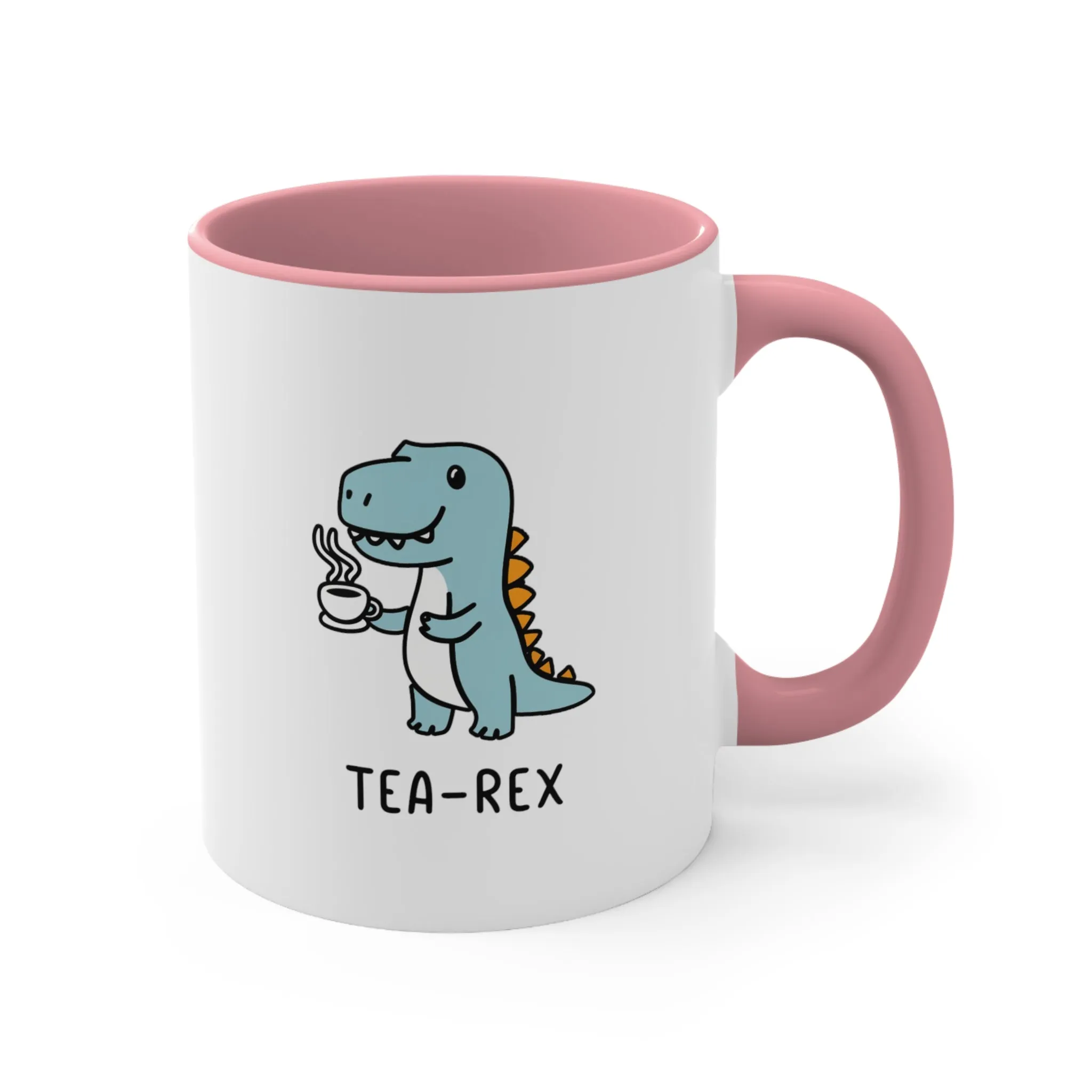 Tea-Rex Coffee Mug, 11oz Cute Mug Dinosaur Lover Funny Pun Chil Children Kids Cup Christmas Birthday Valentine's Gift