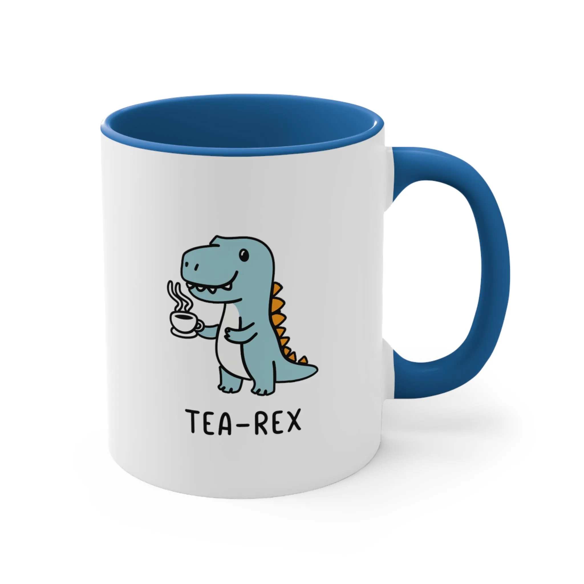 Tea-Rex Coffee Mug, 11oz Cute Mug Dinosaur Lover Funny Pun Chil Children Kids Cup Christmas Birthday Valentine's Gift