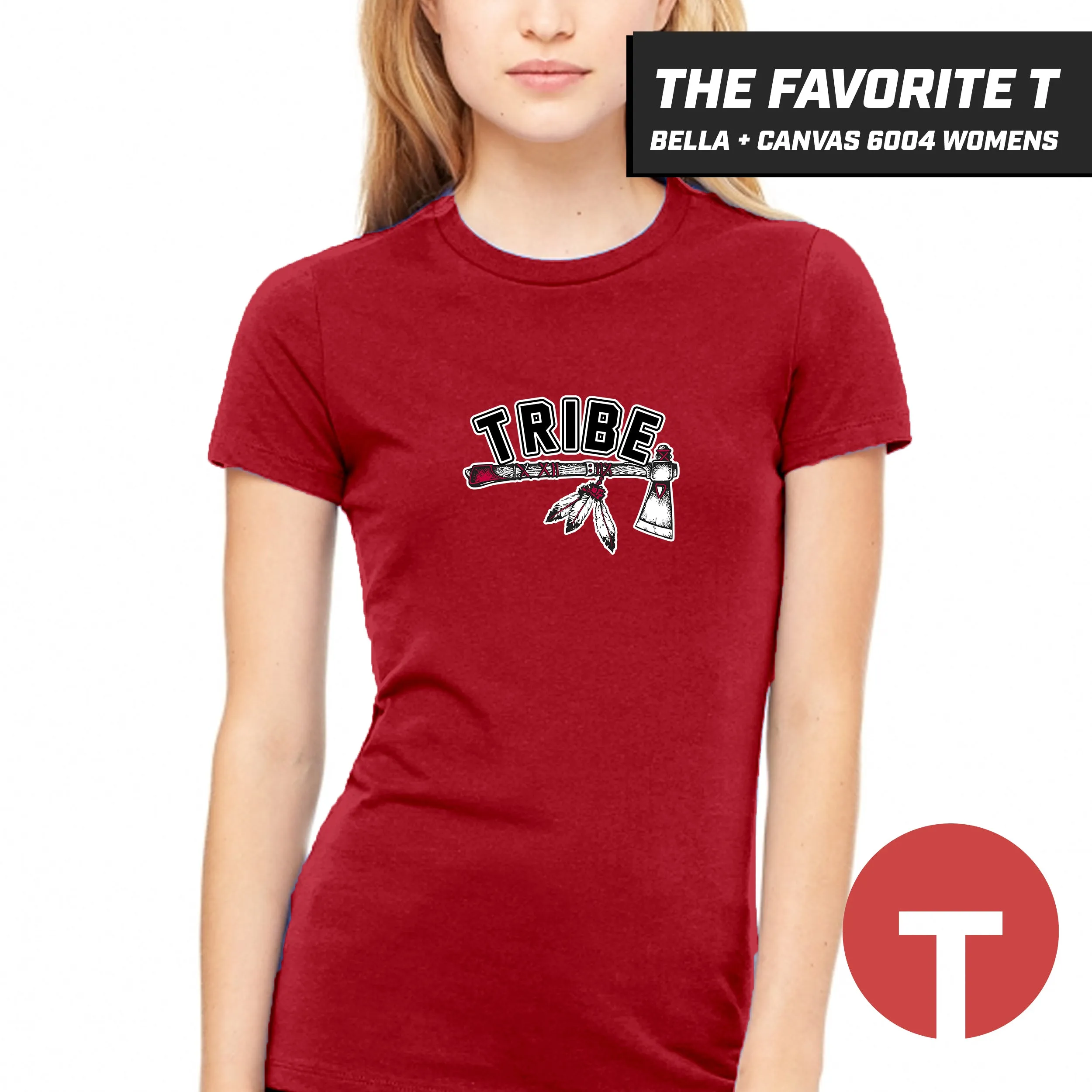 TRIBE - Bella Canvas 6004 Womens "Favorite T"