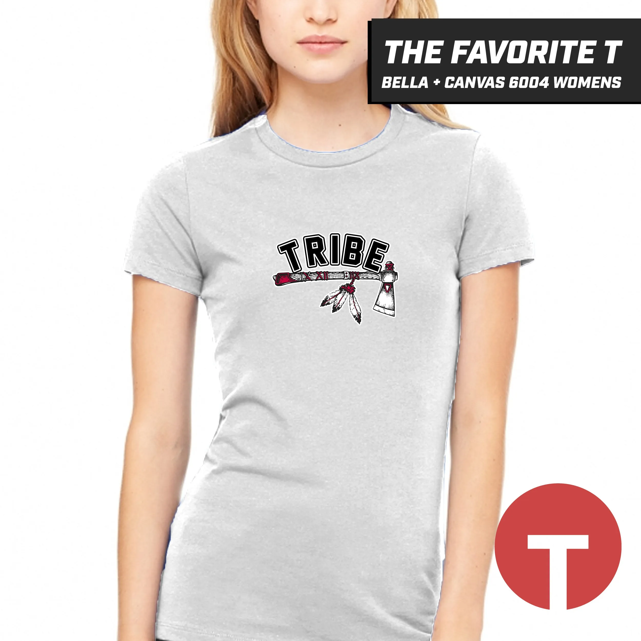 TRIBE - Bella Canvas 6004 Womens "Favorite T"