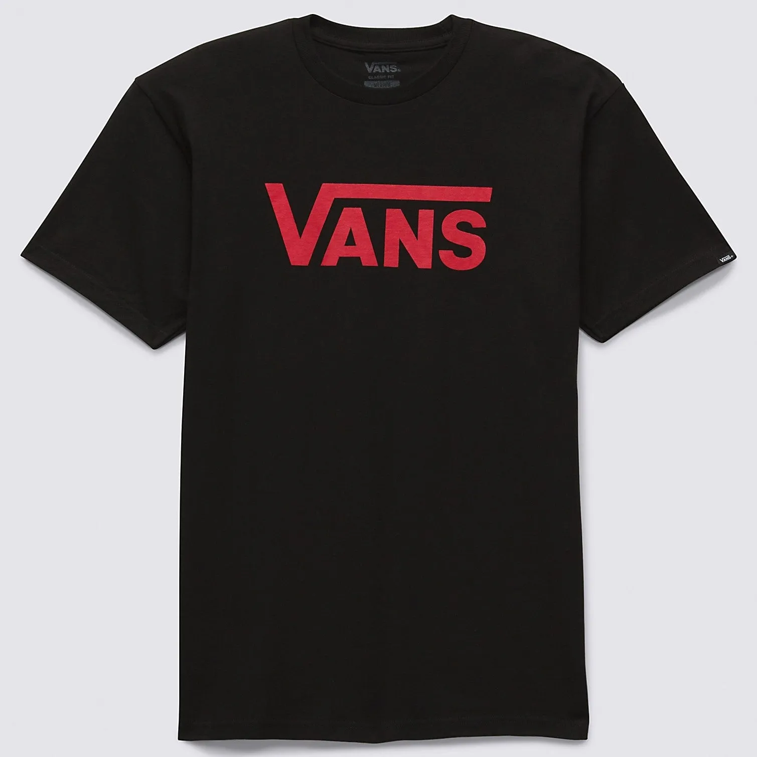 VANS Classic T-Shirt - Black/Red