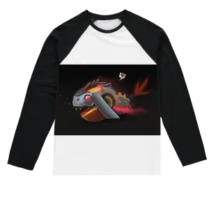 Whale Strider Sublimation Baseball Long Sleeve T-Shirt