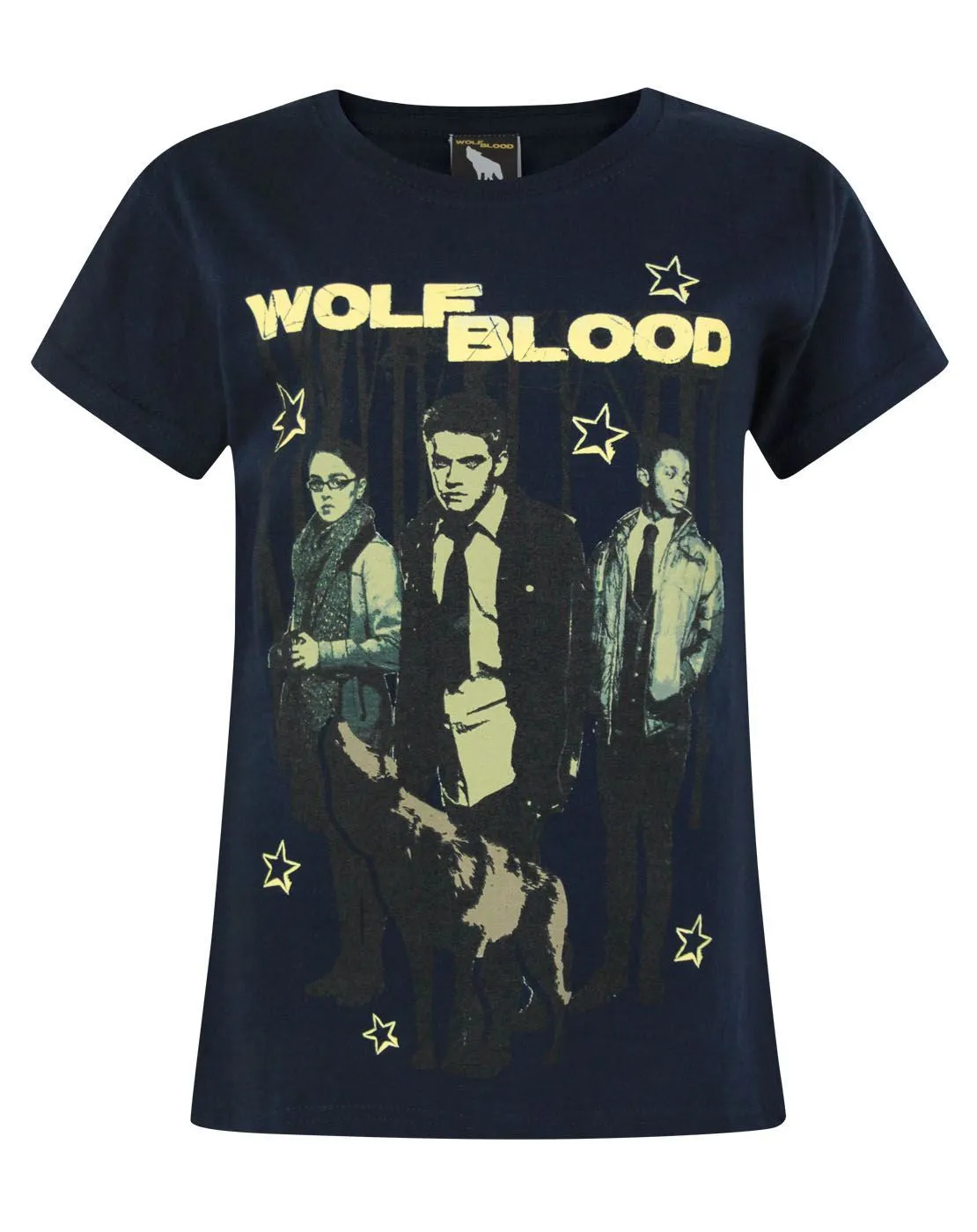 Wolfblood Characters Blue Short Sleeve Girl's T-Shirt