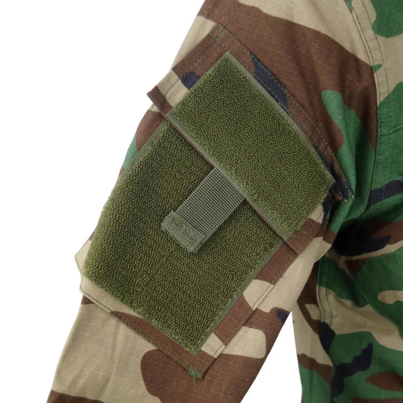 Woodland ACU Ripstop Combat Shirt